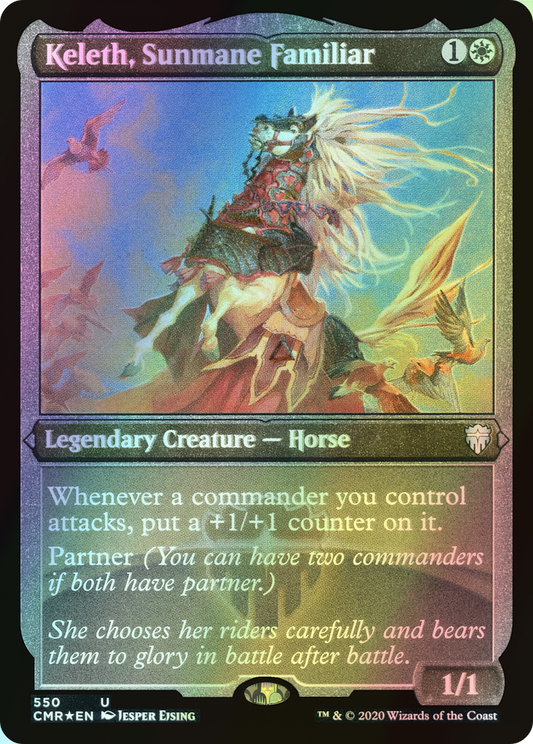 Keleth, Sunmane Familiar (CMR) #550 [EN/E] s/o