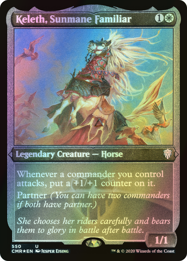 Keleth, Sunmane Familiar (CMR) #550 [EN/E]