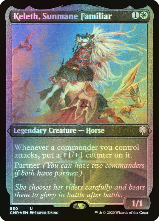 Keleth, Sunmane Familiar (CMR) #550 [EN/E]