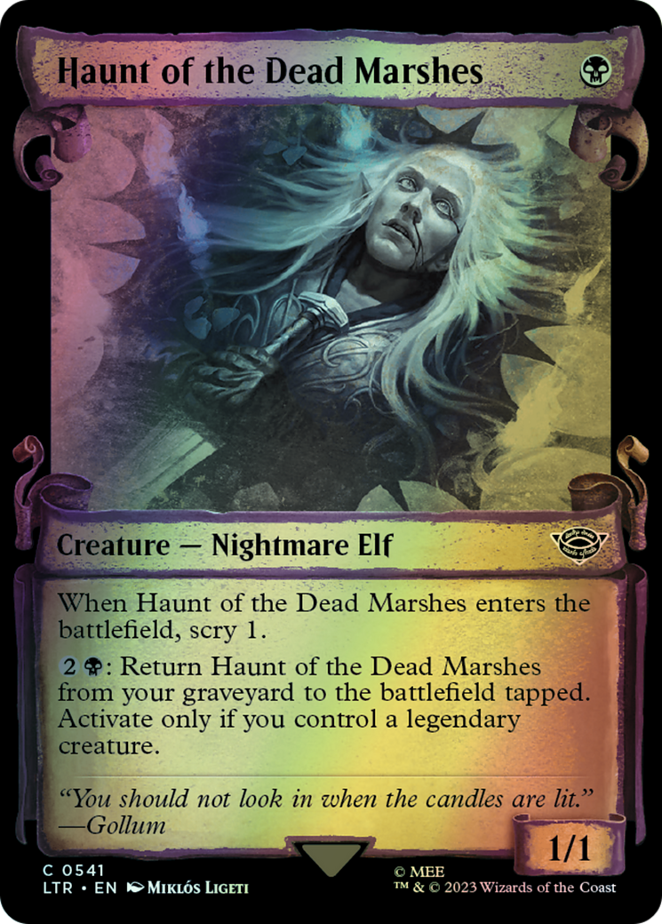 Haunt of the Dead Marshes - Silver Foil (LTR) #541 [EN/F]