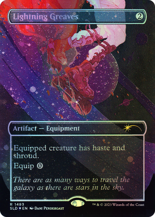 Lightning Greaves - Galaxy Foil (SLD) #1493★ [EN/F]