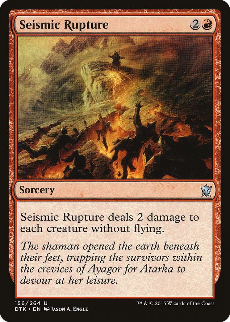 Seismic Rupture (DTK) #156 [EN/N]