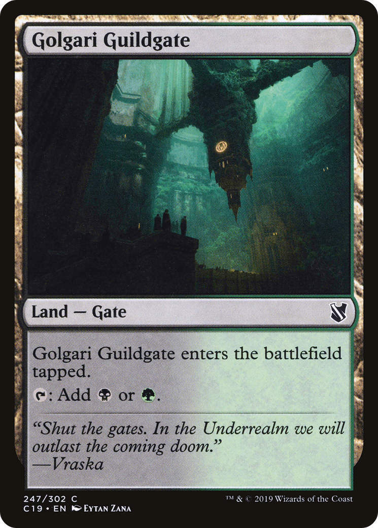 Golgari Guildgate (C19) #247 [EN/N]