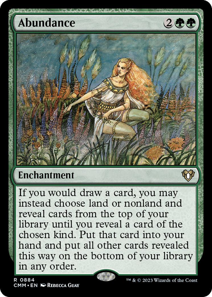 Abundance (CMM) #884 [EN/N]
