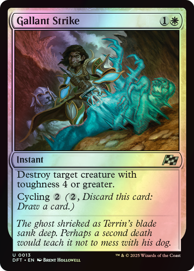Gallant Strike (DFT) #13 [EN/F]