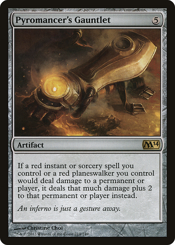 Pyromancer's Gauntlet (M14) #214 [EN/N]