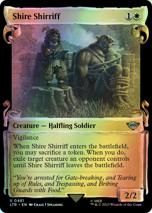 Shire Shirriff (LTR) #481 [EN/F]