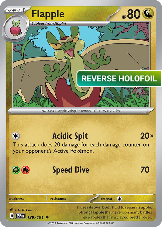 Flapple - 139/191 (SSP) #139 [EN/R]