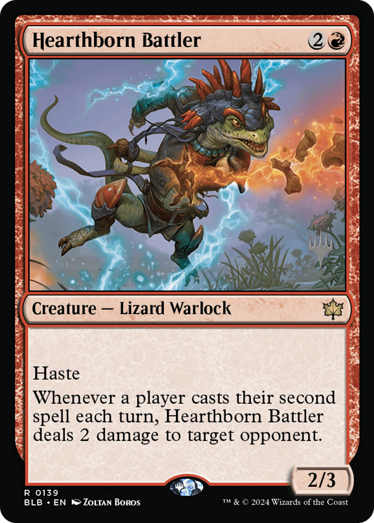 Hearthborn Battler (PBLB) #139p [EN/N] s/o