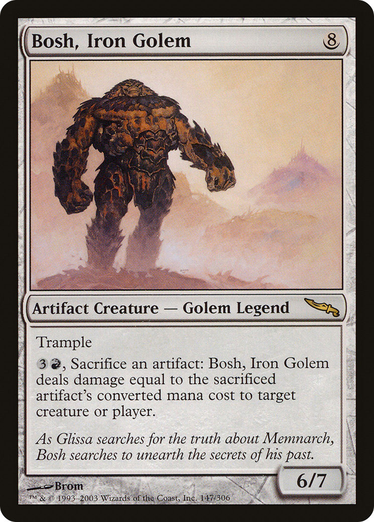 Bosh, Iron Golem (MRD) #147 [EN/N]