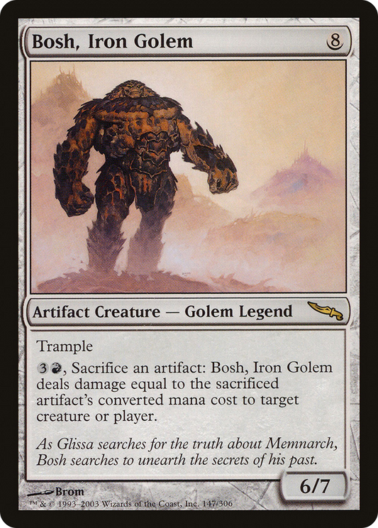 Bosh, Iron Golem (MRD) #147 [EN/N]