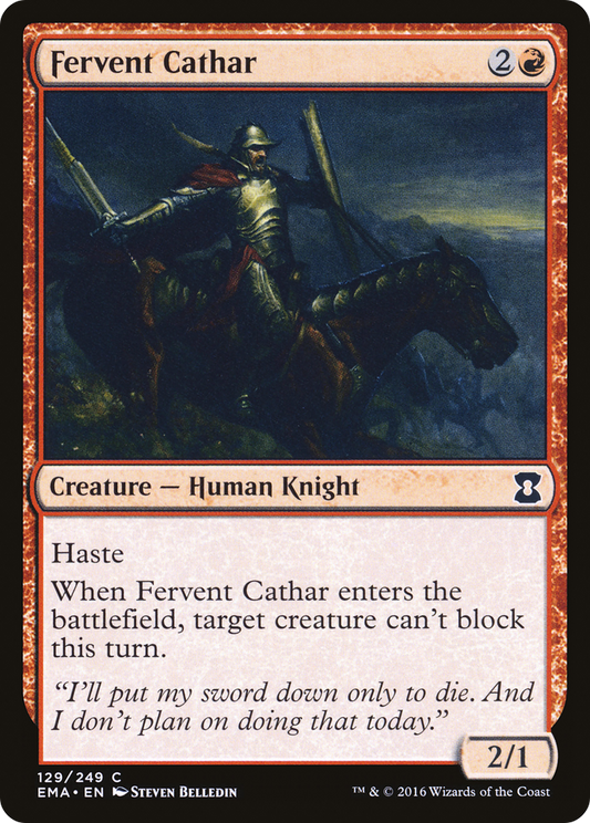 Fervent Cathar (EMA) #129 [EN/N]