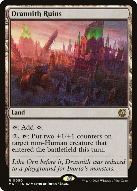Drannith Ruins (MAT) #50 [EN/N]