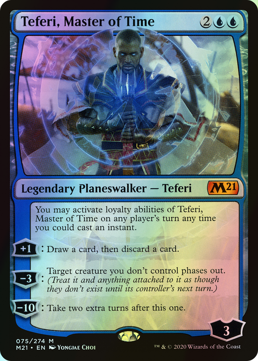 Teferi, Master of Time (M21) #75 [EN/F] s/o