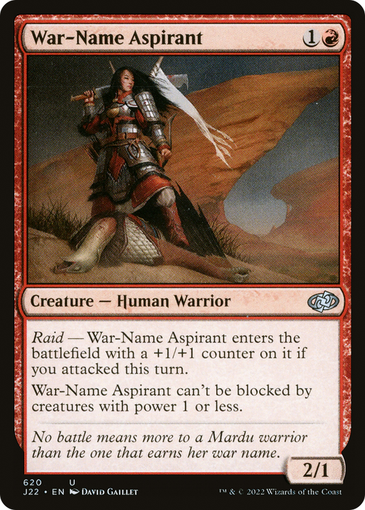 War-Name Aspirant (J22) #620 [EN/N]