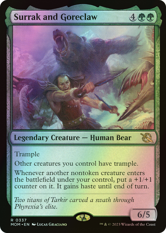 Surrak and Goreclaw (MOM) #337 [EN/F]