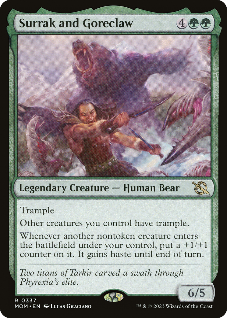 Surrak and Goreclaw (MOM) #337 [EN/N]