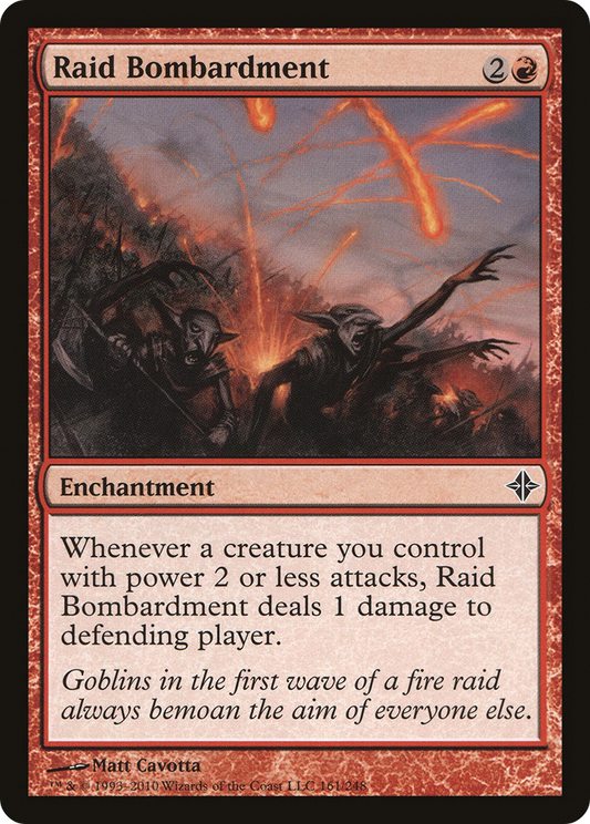 Raid Bombardment (ROE) #161 [EN/N]