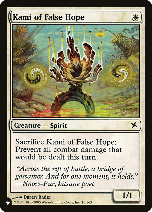 Kami of False Hope (PLST) #BOK-10 [EN/N] s/o