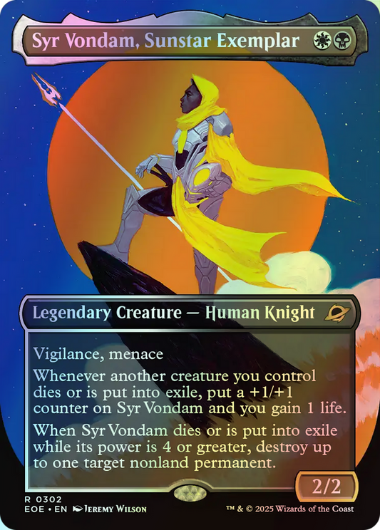 Syr Vondam, Sunstar Exemplar (EOE) #302 [EN/F] s/o