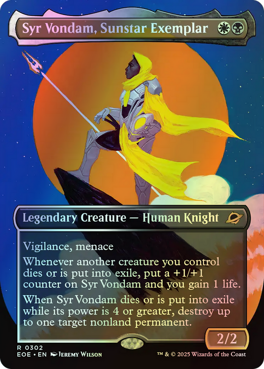 Syr Vondam, Sunstar Exemplar (EOE) #302 [EN/F] s/o
