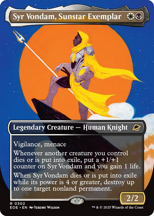 Syr Vondam, Sunstar Exemplar (EOE) #302 [EN/N] s/o
