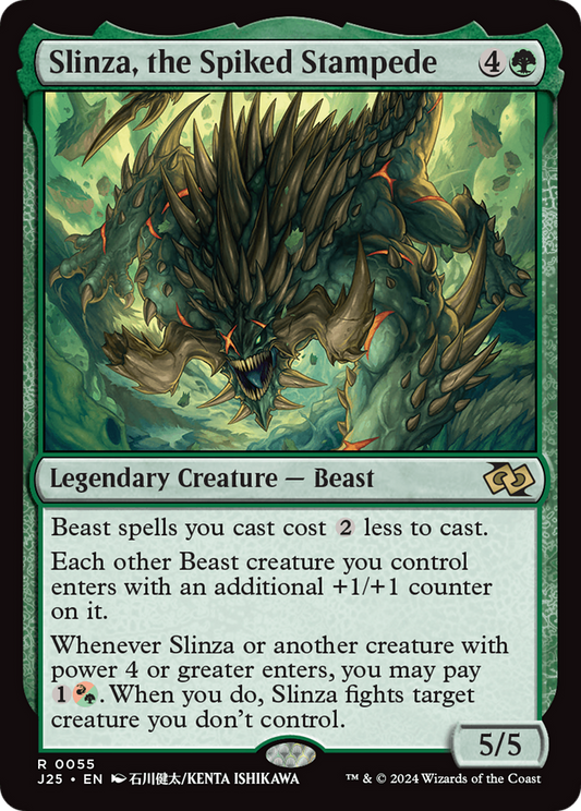 Slinza, the Spiked Stampede (J25) #55 [EN/N]