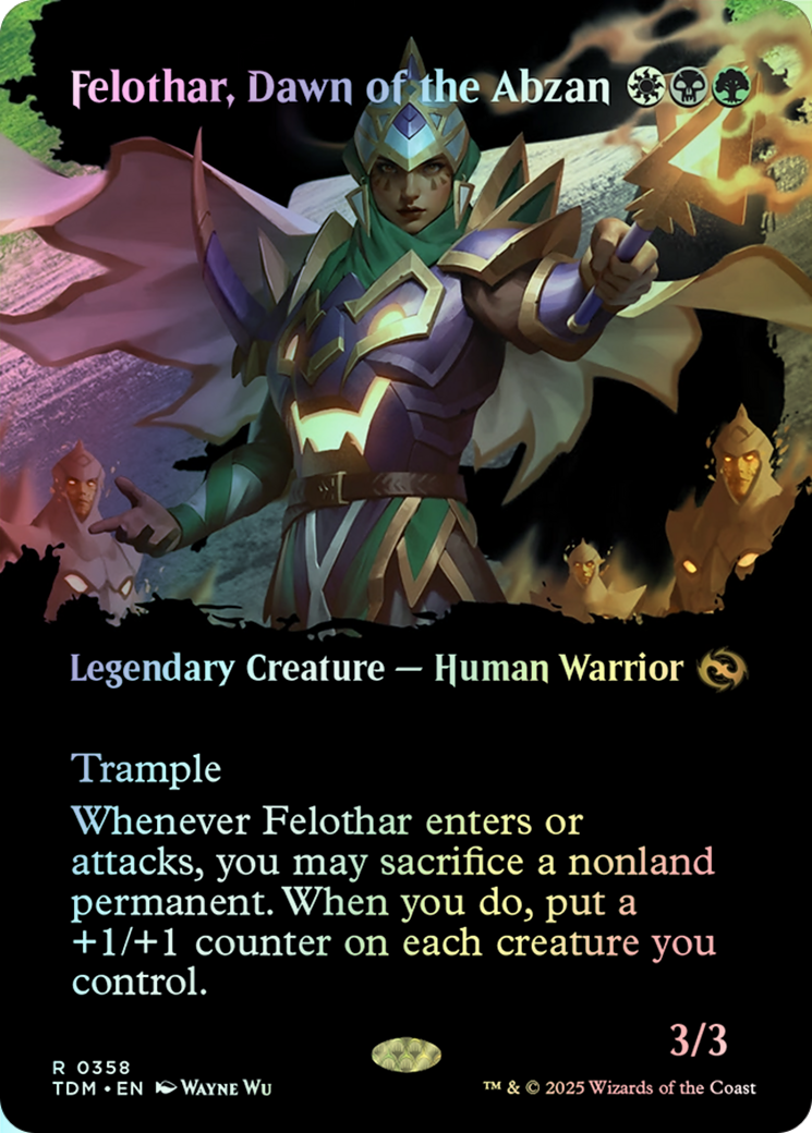 Felothar, Dawn of the Abzan (TDM) #358 [EN/F] s/o