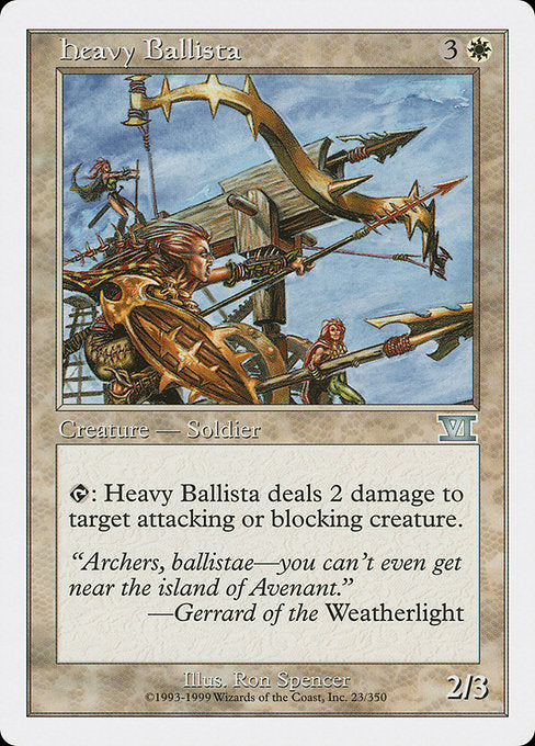 Heavy Ballista (6ED) #23 [EN/N]
