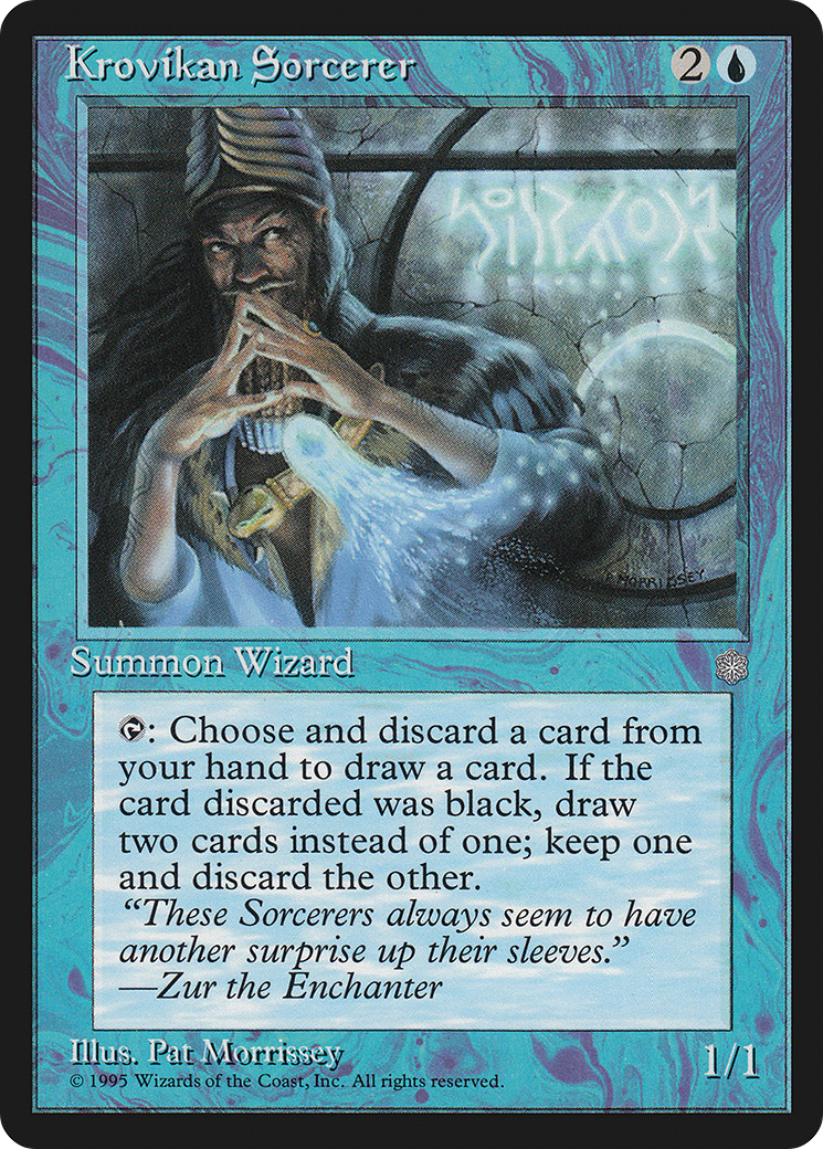 Krovikan Sorcerer (ICE) #81 [EN/N]