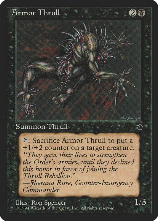 Armor Thrull (FEM) #33b [EN/N]