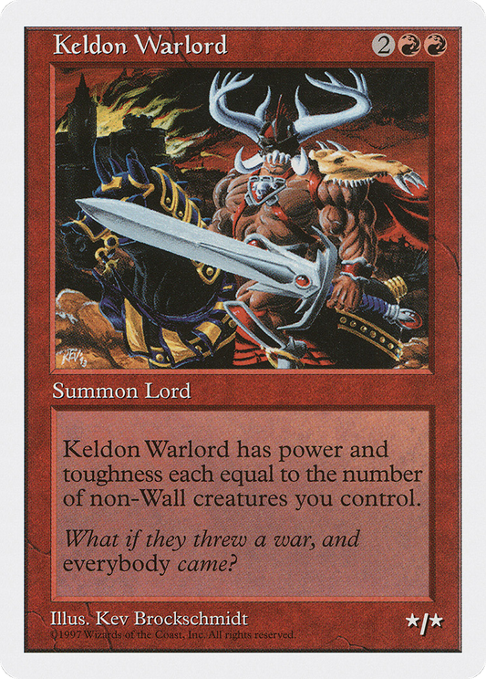 Keldon Warlord (5ED) #247 [EN/N]
