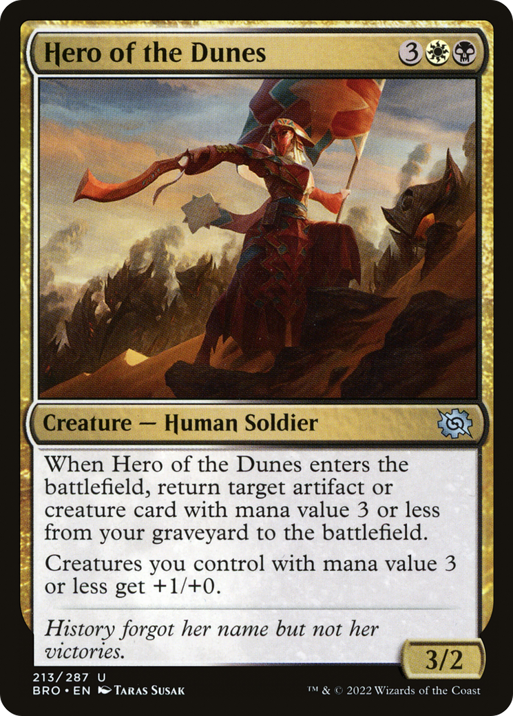 Hero of the Dunes (BRO) #213 [EN/N]