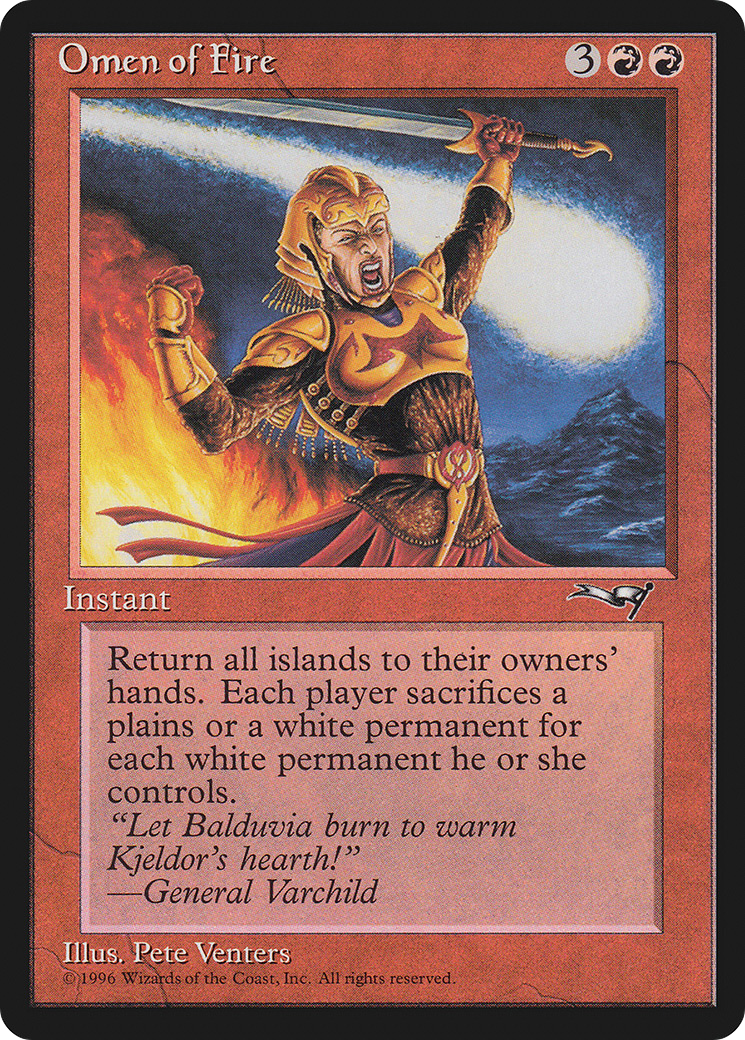 Omen of Fire (ALL) #75 [EN/N]
