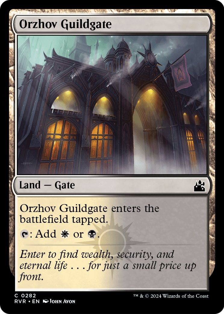 Orzhov Guildgate (RVR) #282 [EN/N]