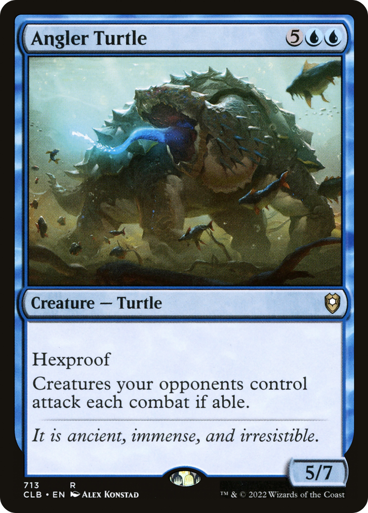 Angler Turtle (CLB) #713 [EN/N]