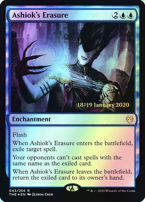 Ashiok's Erasure (PTHB) #43s [EN/F]
