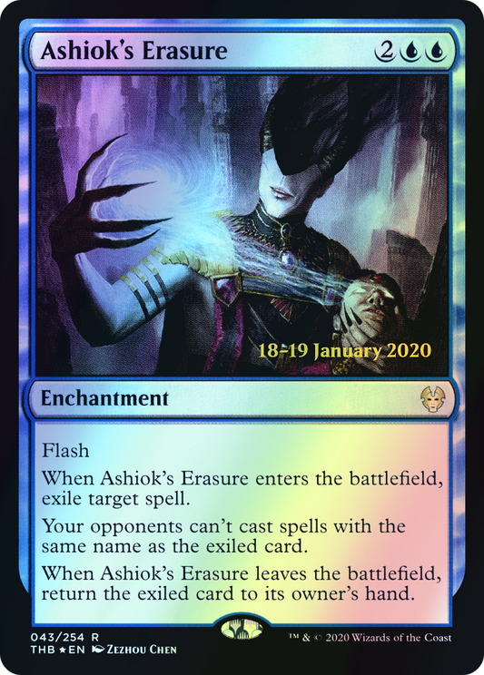 Ashiok's Erasure (PTHB) #43s [EN/F]