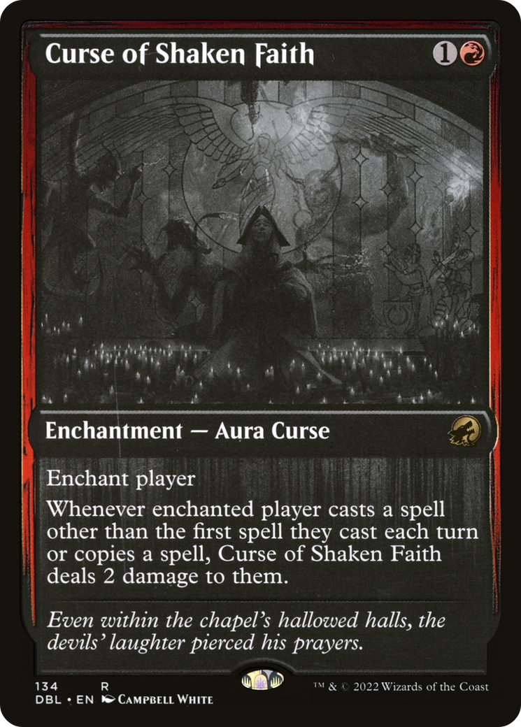Curse of Shaken Faith (DBL) #134 [EN/N]