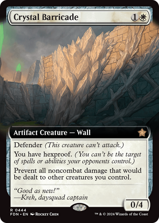 Crystal Barricade (FDN) #444 [EN/N]