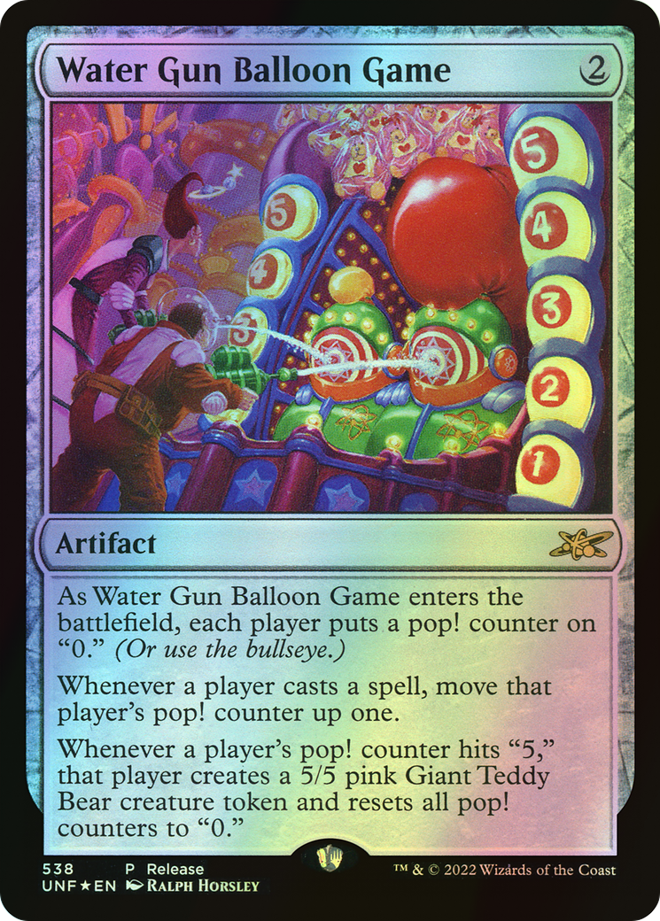 Water Gun Balloon Game (UNF) #538 [EN/F]
