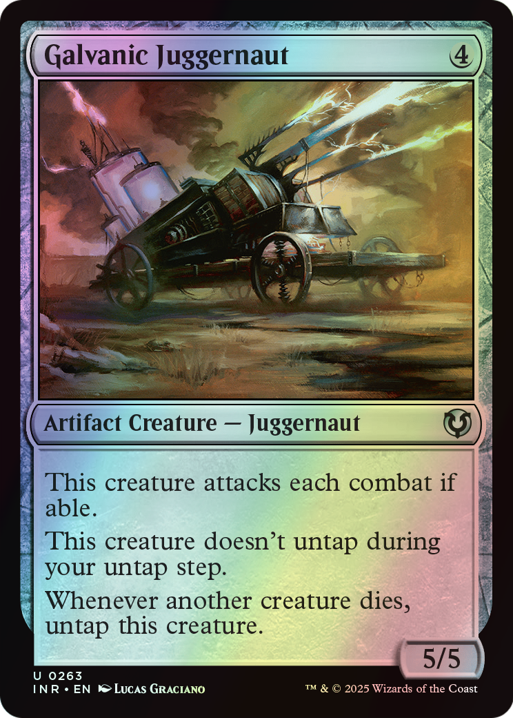 Galvanic Juggernaut (INR) #263 [EN/F]