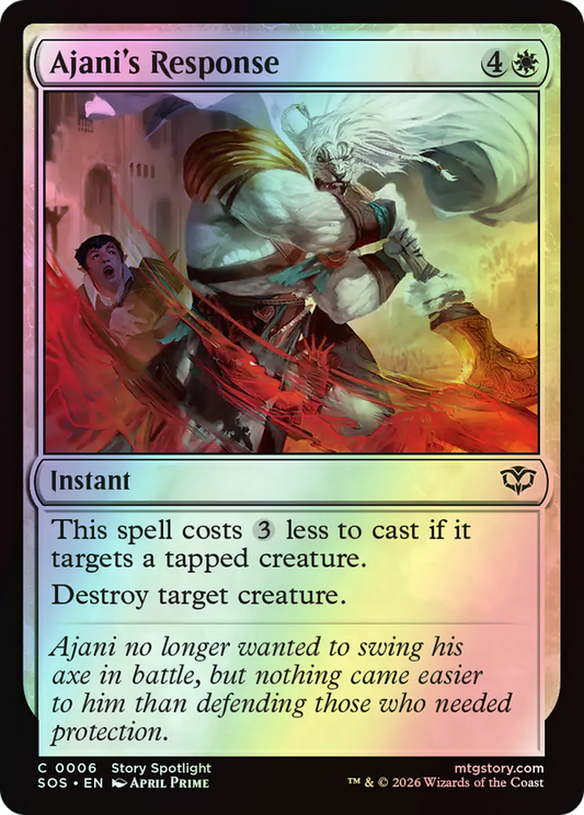 Ajani's Response (SOS) #6 [EN/F]