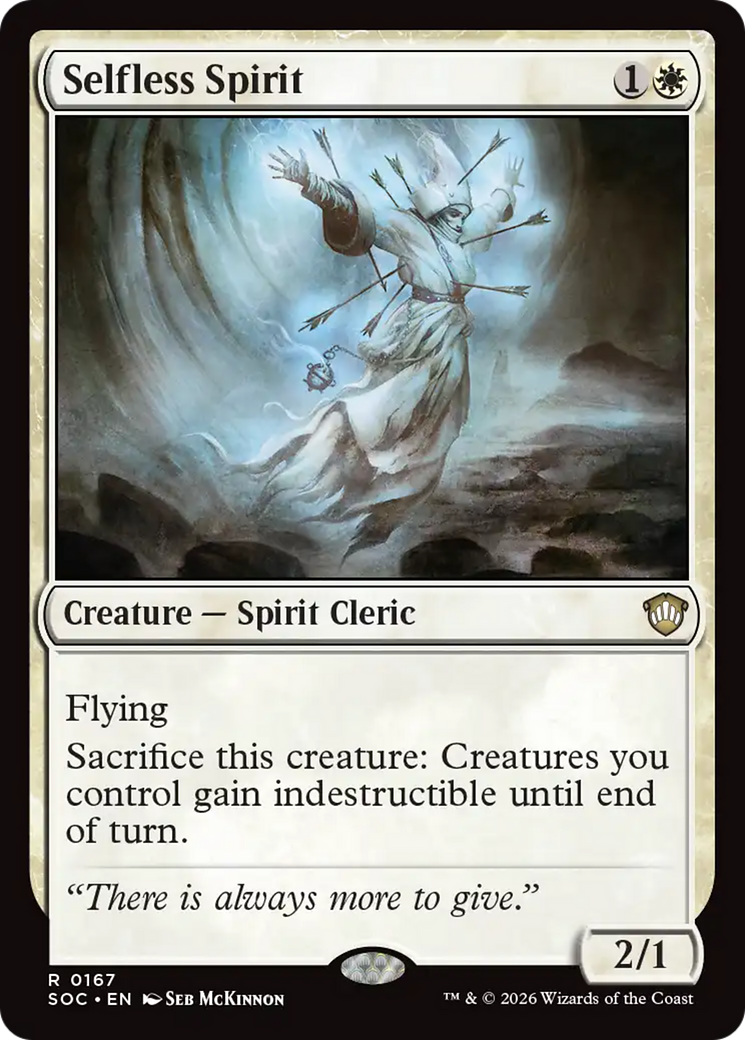 Selfless Spirit (SOC) #167 [EN/N]