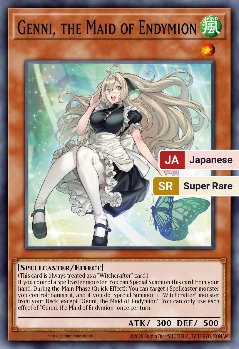 Genni, the Maid of Endymion (26PP) #26PP-JP018 [JA/SR]
