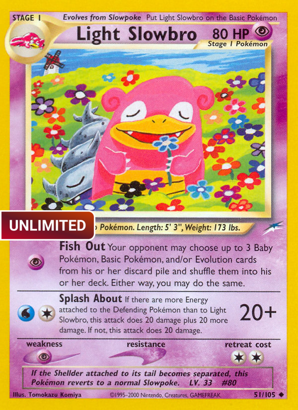 Light Slowbro (N4) #51 [EN/U]