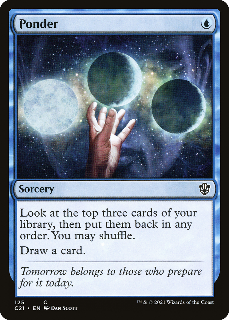 Ponder (C21) #125 [EN/N] s/o
