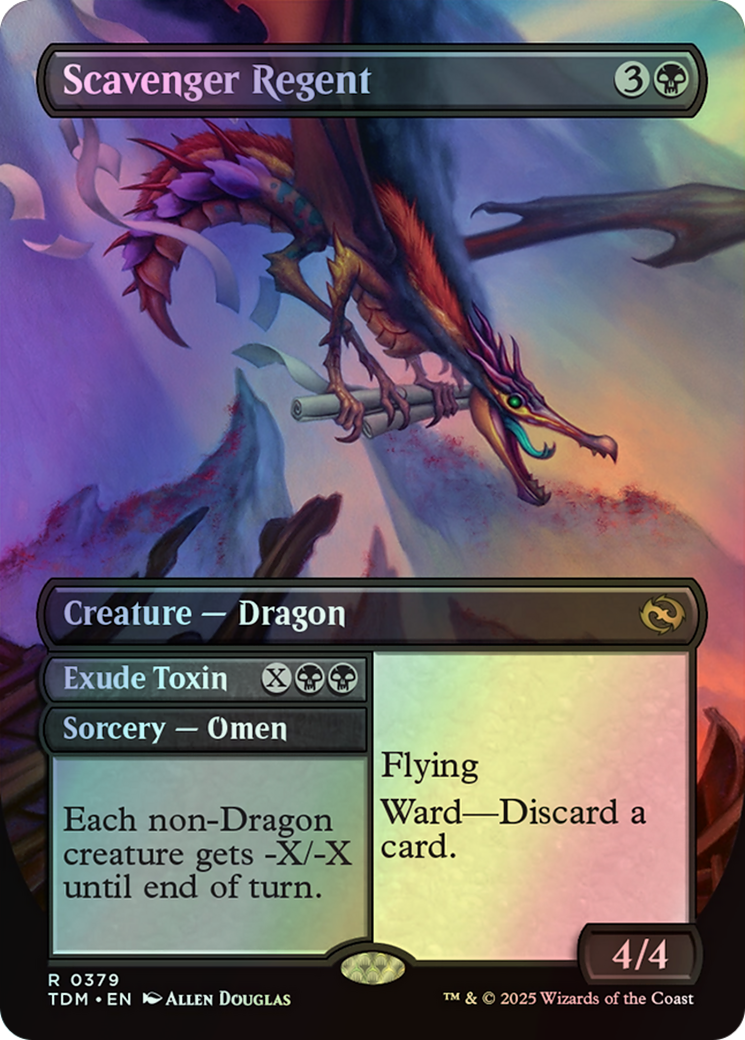 Scavenger Regent // Exude Toxin // Scavenger Regent (TDM) #379 [EN/F]