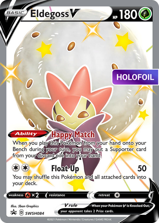 Eldegoss V - SWSH084 (PR-SW) #SWSH084 [EN/H] s/o