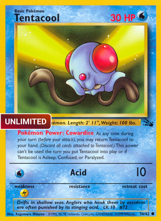 Tentacool (FO) #56 [EN/U] s/o